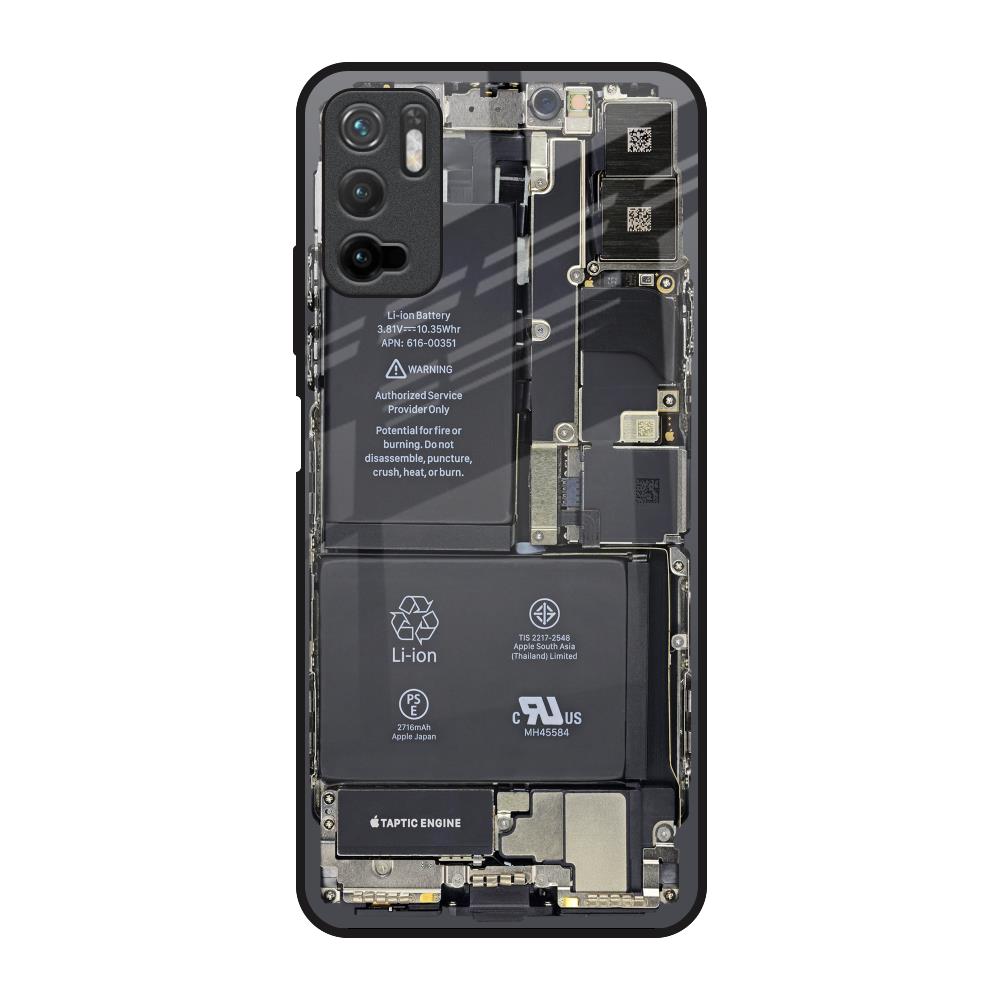 Skeleton Inside Redmi Note 10T 5G Glass Back Cover Online