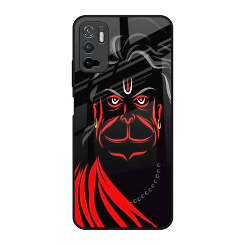 Lord Hanuman Redmi Note 10T 5G Glass Back Cover Online