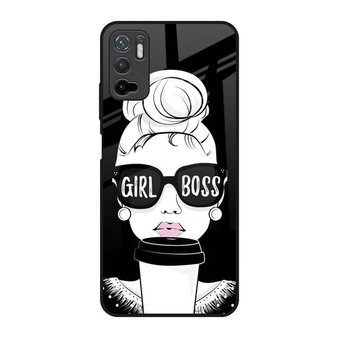 Girl Boss Redmi Note 10T 5G Glass Back Cover Online