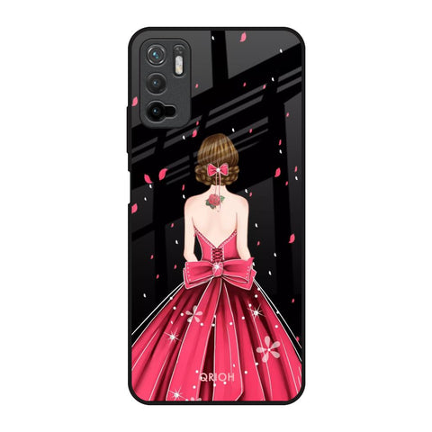 Fashion Princess Redmi Note 10T 5G Glass Back Cover Online