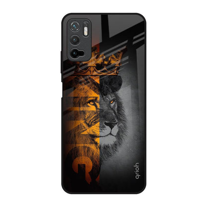 King Of Forest Redmi Note 10T 5G Glass Back Cover Online