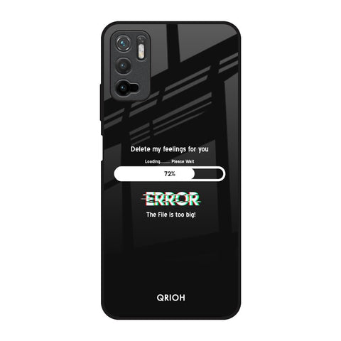 Error Redmi Note 10T 5G Glass Back Cover Online