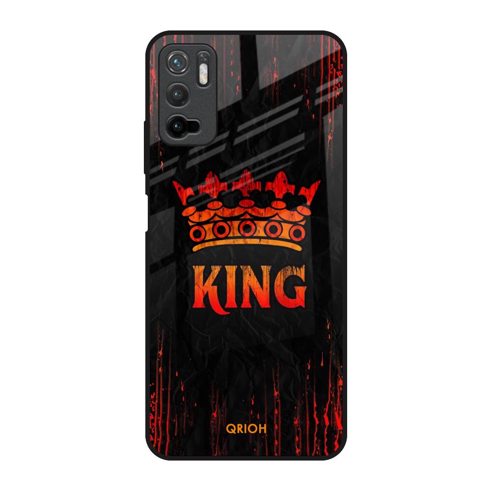 Royal King Redmi Note 10T 5G Glass Back Cover Online