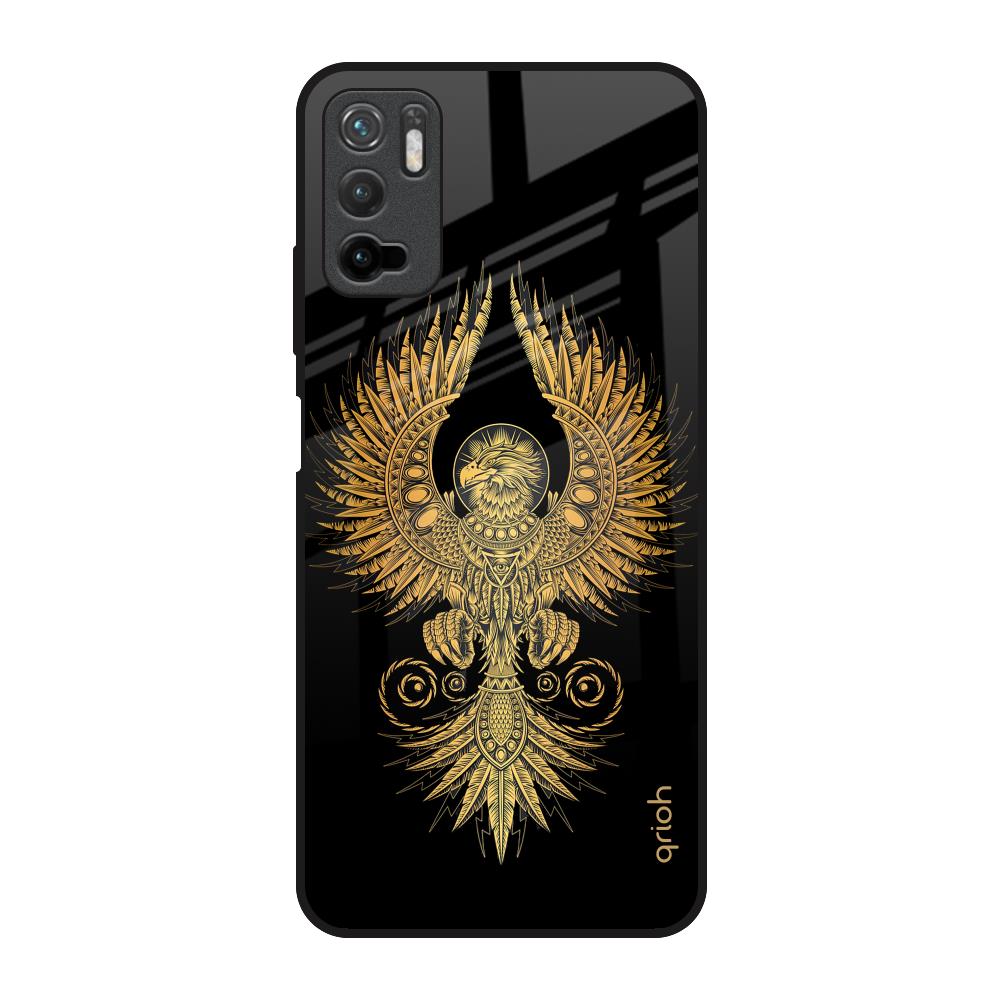 Mythical Phoenix Art Redmi Note 10T 5G Glass Back Cover Online