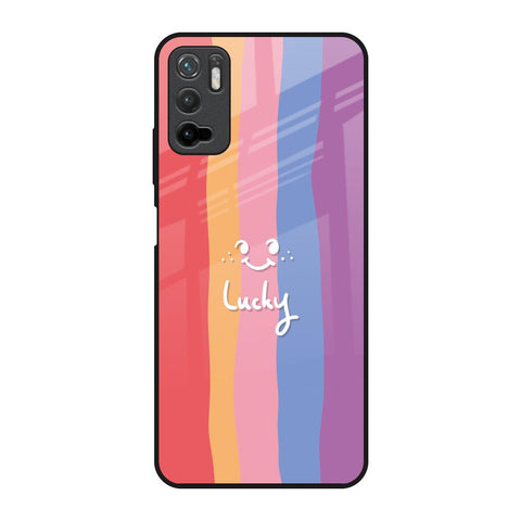 Lucky Abstract Redmi Note 10T 5G Glass Back Cover Online