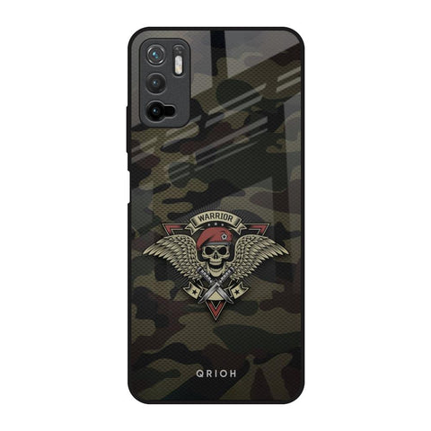 Army Warrior Redmi Note 10T 5G Glass Back Cover Online