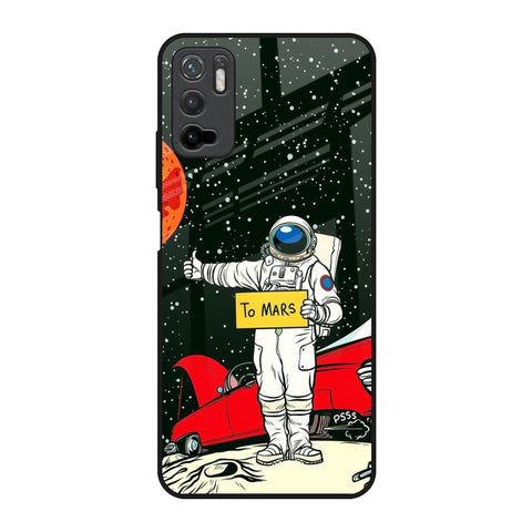 Astronaut on Mars Redmi Note 10T 5G Glass Back Cover Online