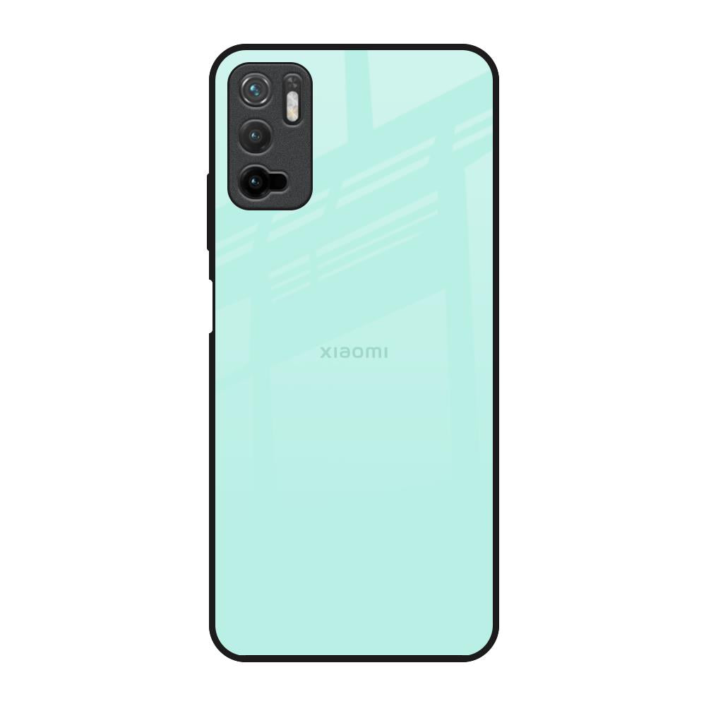 Teal Redmi Note 10T 5G Glass Back Cover Online