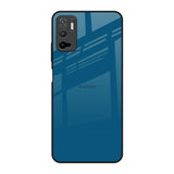 Cobalt Blue Redmi Note 10T 5G Glass Back Cover Online