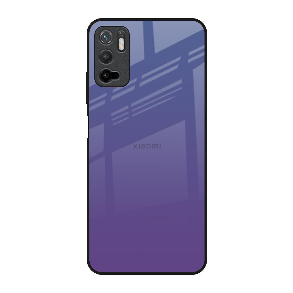 Indigo Pastel Redmi Note 10T 5G Glass Back Cover Online