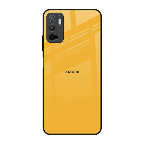 Fluorescent Yellow Redmi Note 10T 5G Glass Back Cover Online