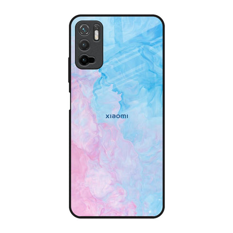Mixed Watercolor Redmi Note 10T 5G Glass Back Cover Online