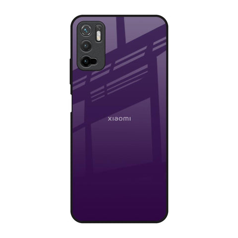 Dark Purple Redmi Note 10T 5G Glass Back Cover Online