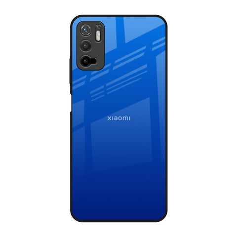 Egyptian Blue Redmi Note 10T 5G Glass Back Cover Online