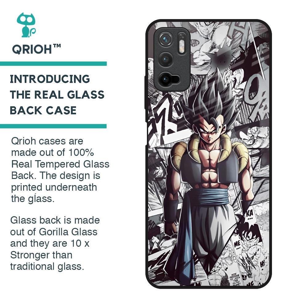 Dragon Anime Art Glass Case for Redmi Note 10T 5G