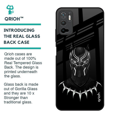 Dark Superhero Glass Case for Redmi Note 10T 5G