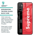 Supreme Ticket Glass Case for Redmi Note 10T 5G