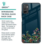 Small Garden Glass Case For Redmi Note 10T 5G