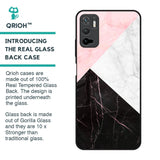 Marble Collage Art Glass Case For Redmi Note 10T 5G