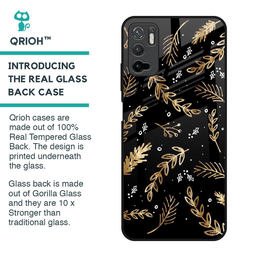 Autumn Leaves Glass Case for Redmi Note 10T 5G