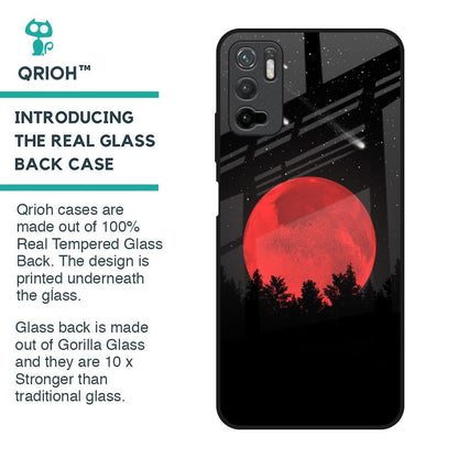 Moonlight Aesthetic Glass Case For Redmi Note 10T 5G