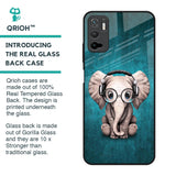 Adorable Baby Elephant Glass Case For Redmi Note 10T 5G