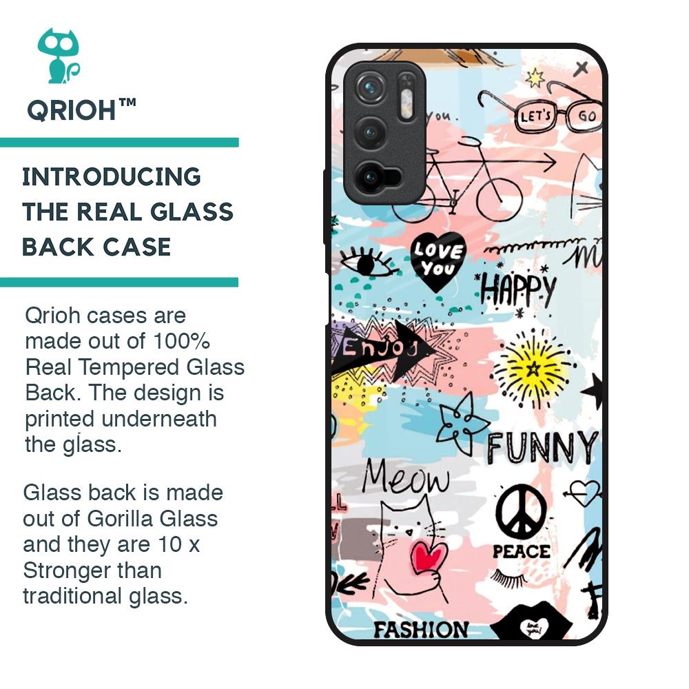 Just For You Glass Case For Redmi Note 10T 5G