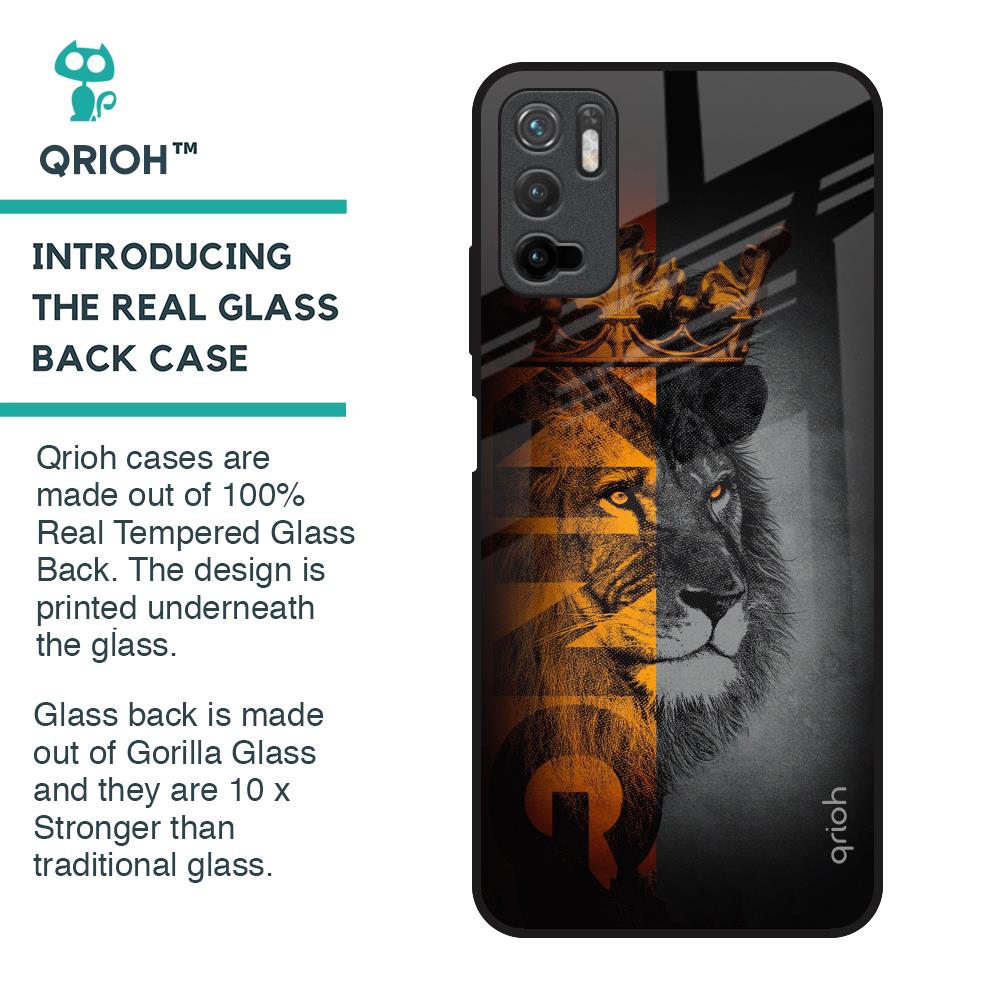 King Of Forest Glass Case for Redmi Note 10T 5G