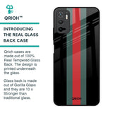Vertical Stripes Glass Case for Redmi Note 10T 5G