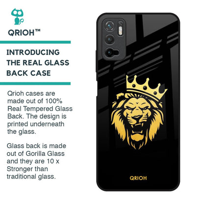 Lion The King Glass Case for Redmi Note 10T 5G
