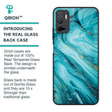 Ocean Marble Glass Case for Redmi Note 10T 5G