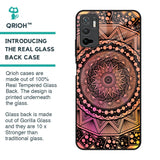 Floral Mandala Glass Case for Redmi Note 10T 5G