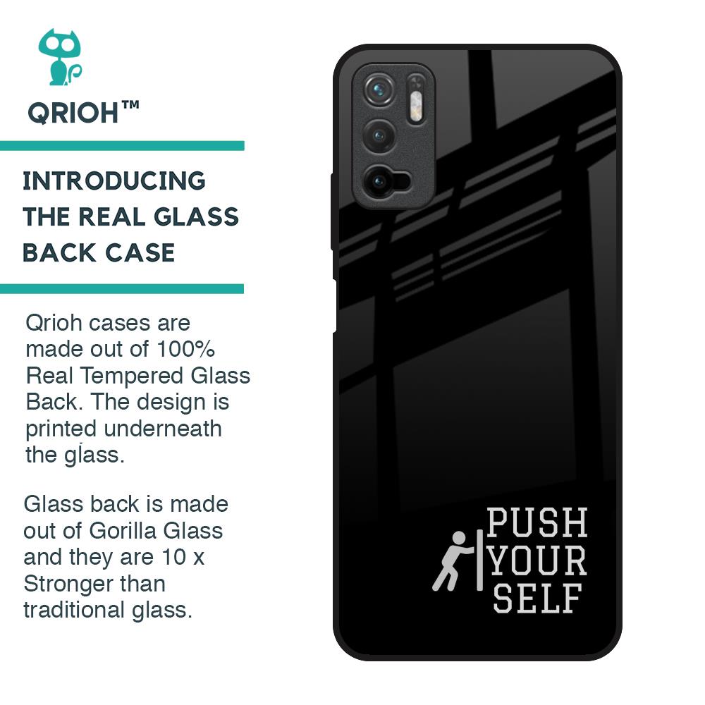Push Your Self Glass Case for Redmi Note 10T 5G