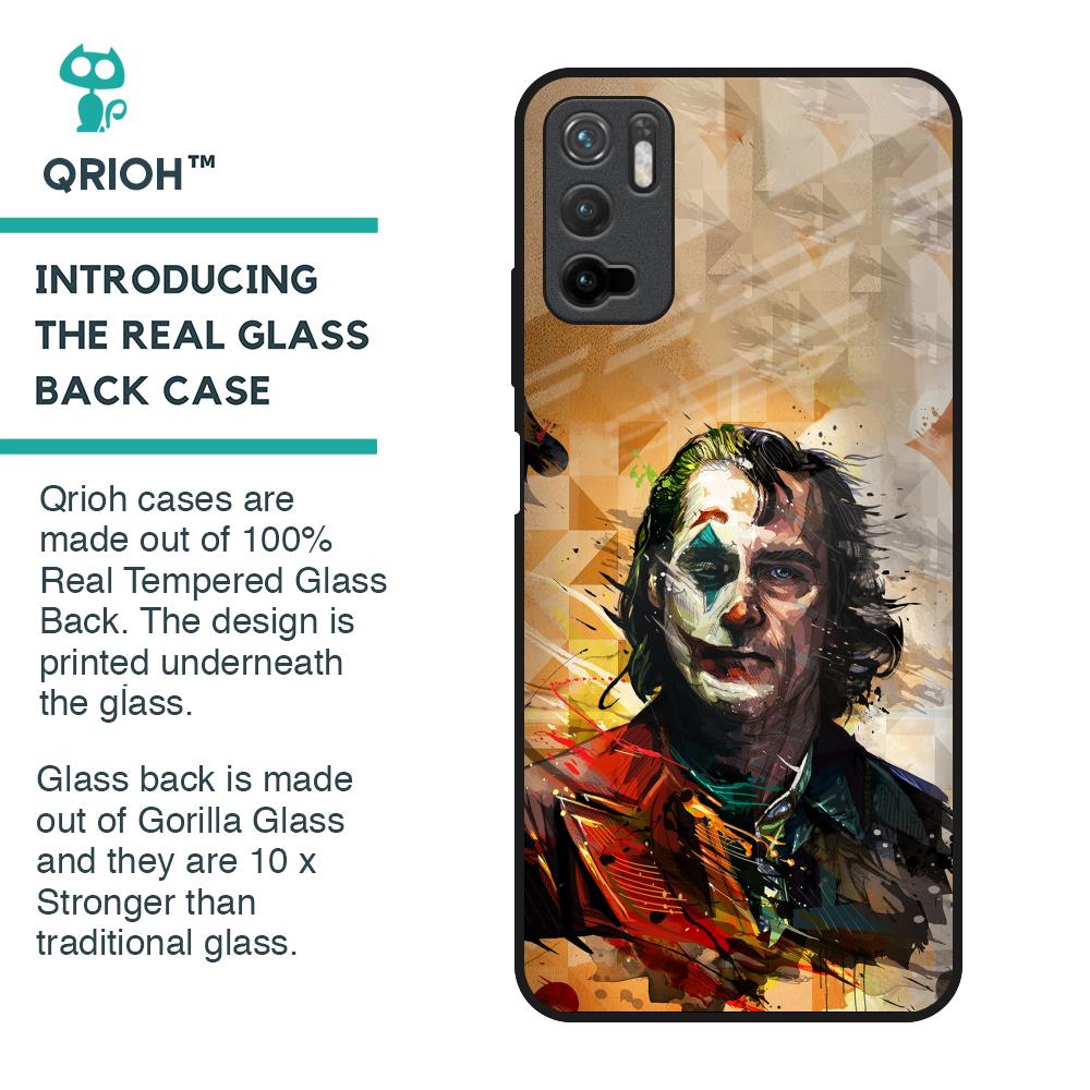 Psycho Villain Glass Case for Redmi Note 10T 5G