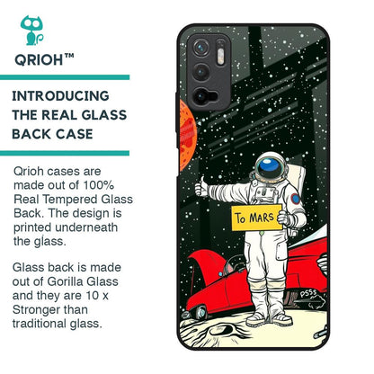 Astronaut on Mars Glass Case for Redmi Note 10T 5G