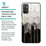 Tricolor Pattern Glass Case for Redmi Note 10T 5G