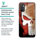 Red Skull Glass Case for Redmi Note 10T 5G