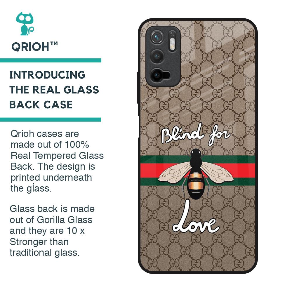 Blind For Love Glass Case for Redmi Note 10T 5G