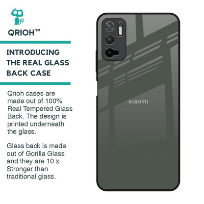 Charcoal Glass Case for Redmi Note 10T 5G