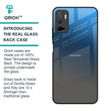 Blue Grey Ombre Glass Case for Redmi Note 10T 5G