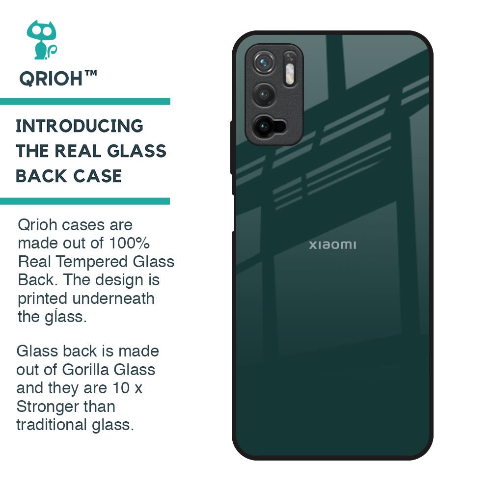 Olive Glass Case for Redmi Note 10T 5G