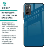 Cobalt Blue Glass Case for Redmi Note 10T 5G
