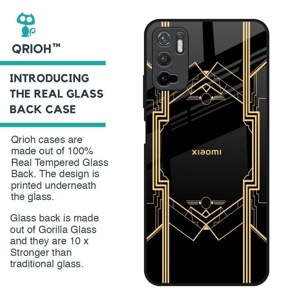 Sacred Logo Glass Case for Redmi Note 10T 5G