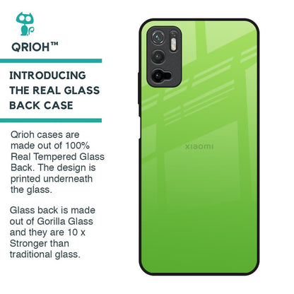 Paradise Green Glass Case For Redmi Note 10T 5G
