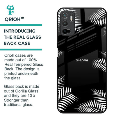 Zealand Fern Design Glass Case For Redmi Note 10T 5G