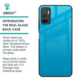 Blue Aqua Glass Case for Redmi Note 10T 5G