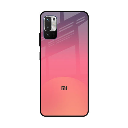 Sunset Orange Redmi Note 10T 5G Glass Cases & Covers Online