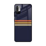 Tricolor Stripes Redmi Note 10T 5G Glass Cases & Covers Online