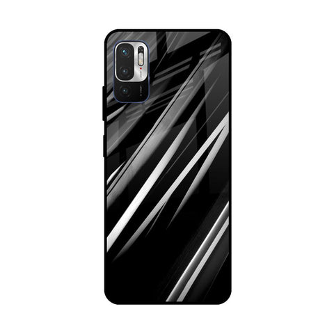 Black & Grey Gradient Redmi Note 10T 5G Glass Cases & Covers Online