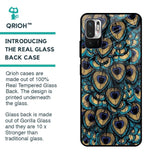 Peacock Feathers Glass case for Redmi Note 10T 5G